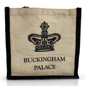 Buckingham Palace Gift Bag Tote Her Majesty Queen Elizabeth